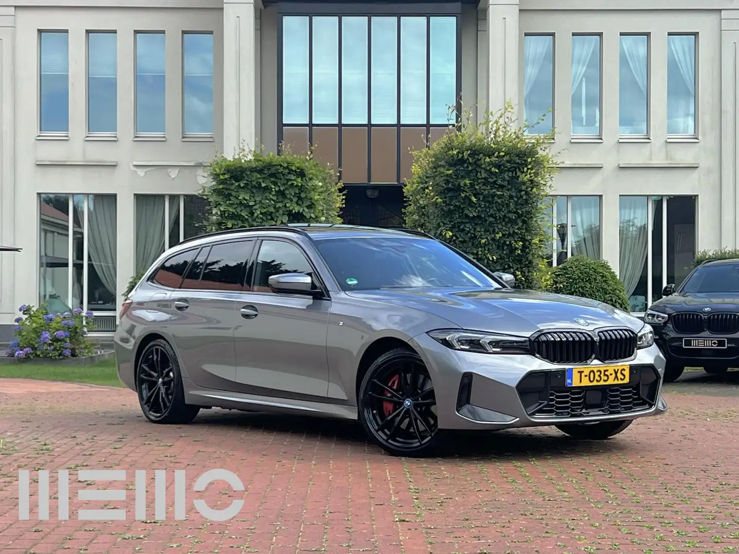BMW 320 3-serie Touring 320e Carbon inleg - Harmen Kardon Grijs - 1