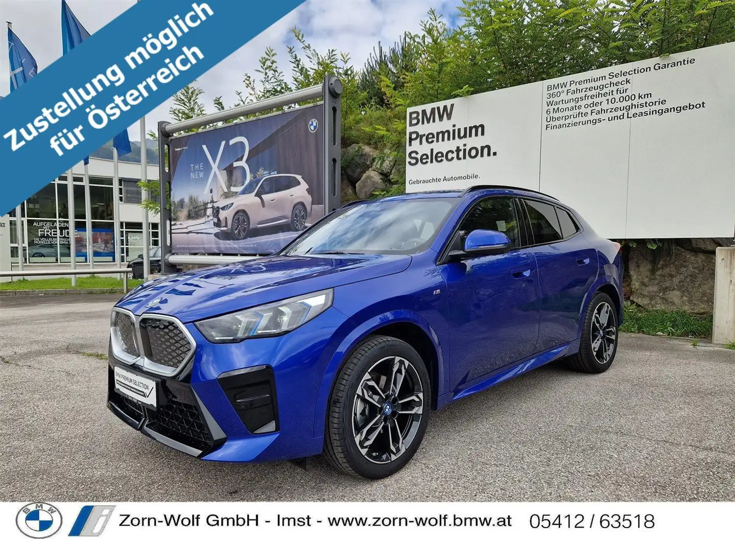 BMW iX2 eDrive20 Blau - 1
