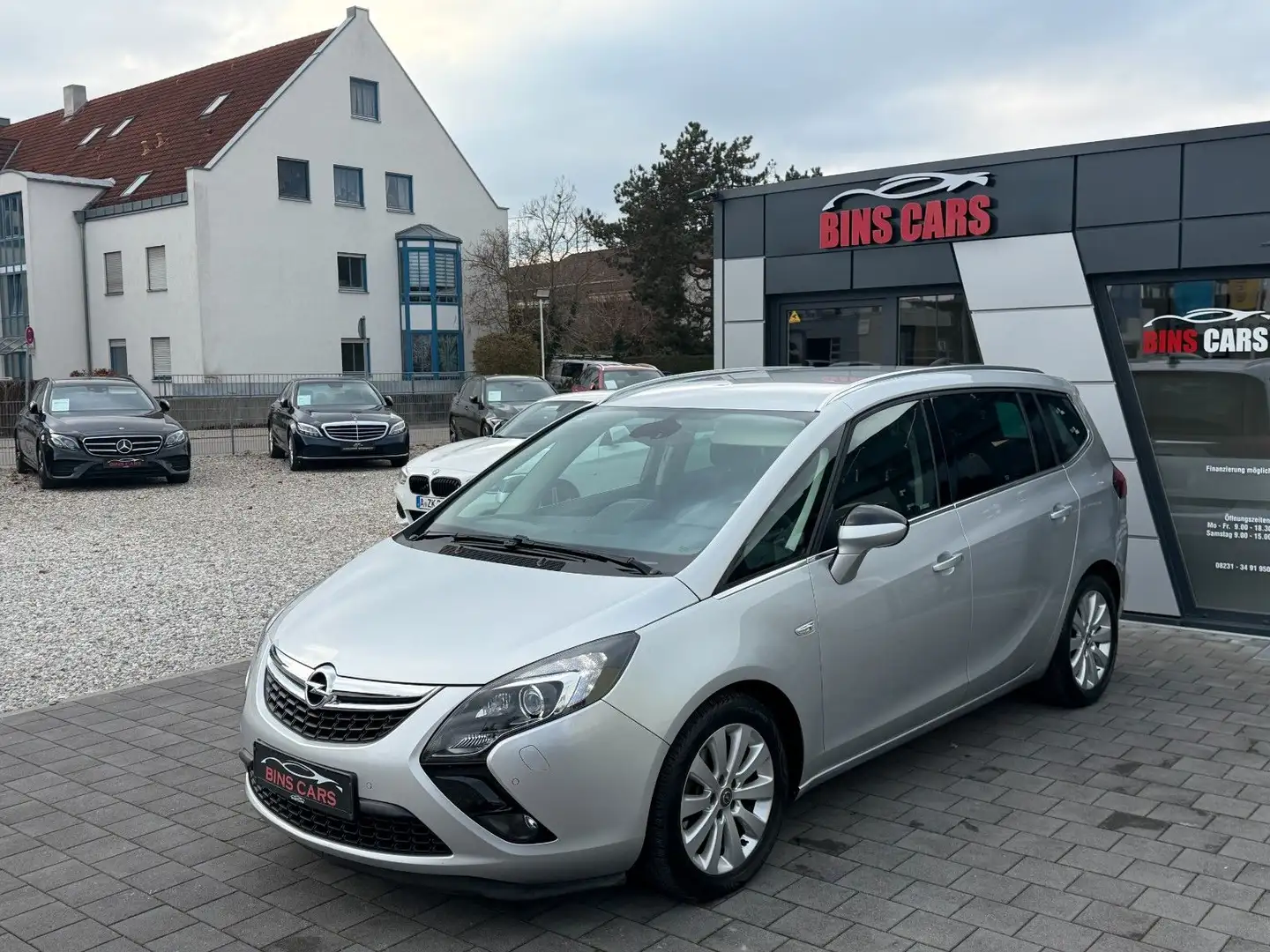 Opel Zafira 2.0 C CDTI*7.Sitz*CAM*AHK*Navi*Automatik Silber - 2