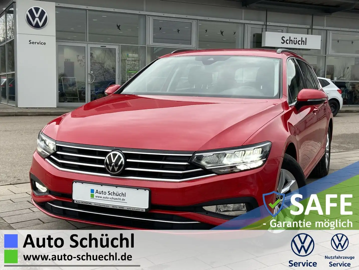 Volkswagen Passat Variant 2.0 TDI DSG BUSINESS NAVI+LED+KAM Rot - 1