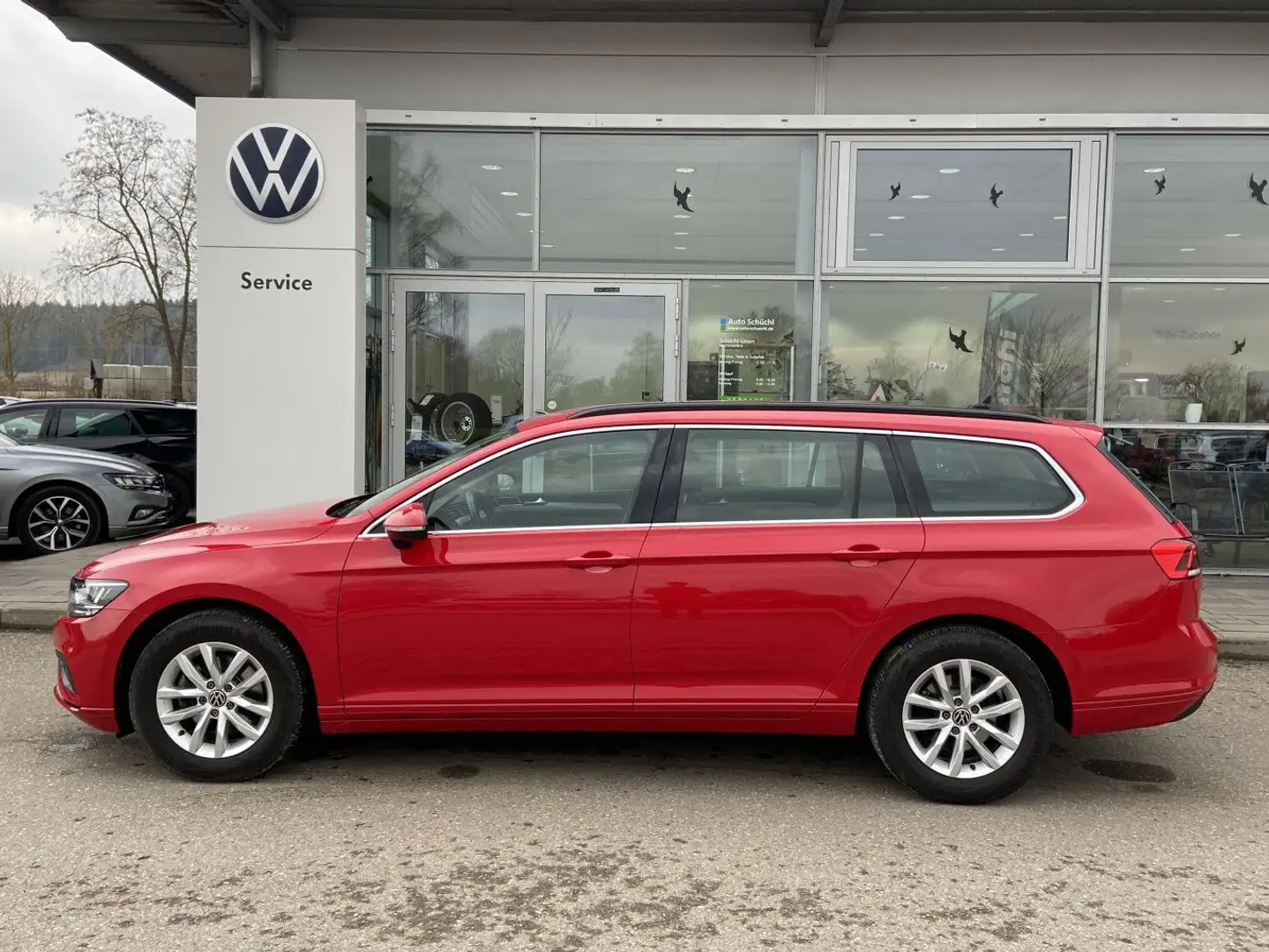 Volkswagen Passat Variant 2.0 TDI DSG BUSINESS NAVI+LED+KAM Rot - 2
