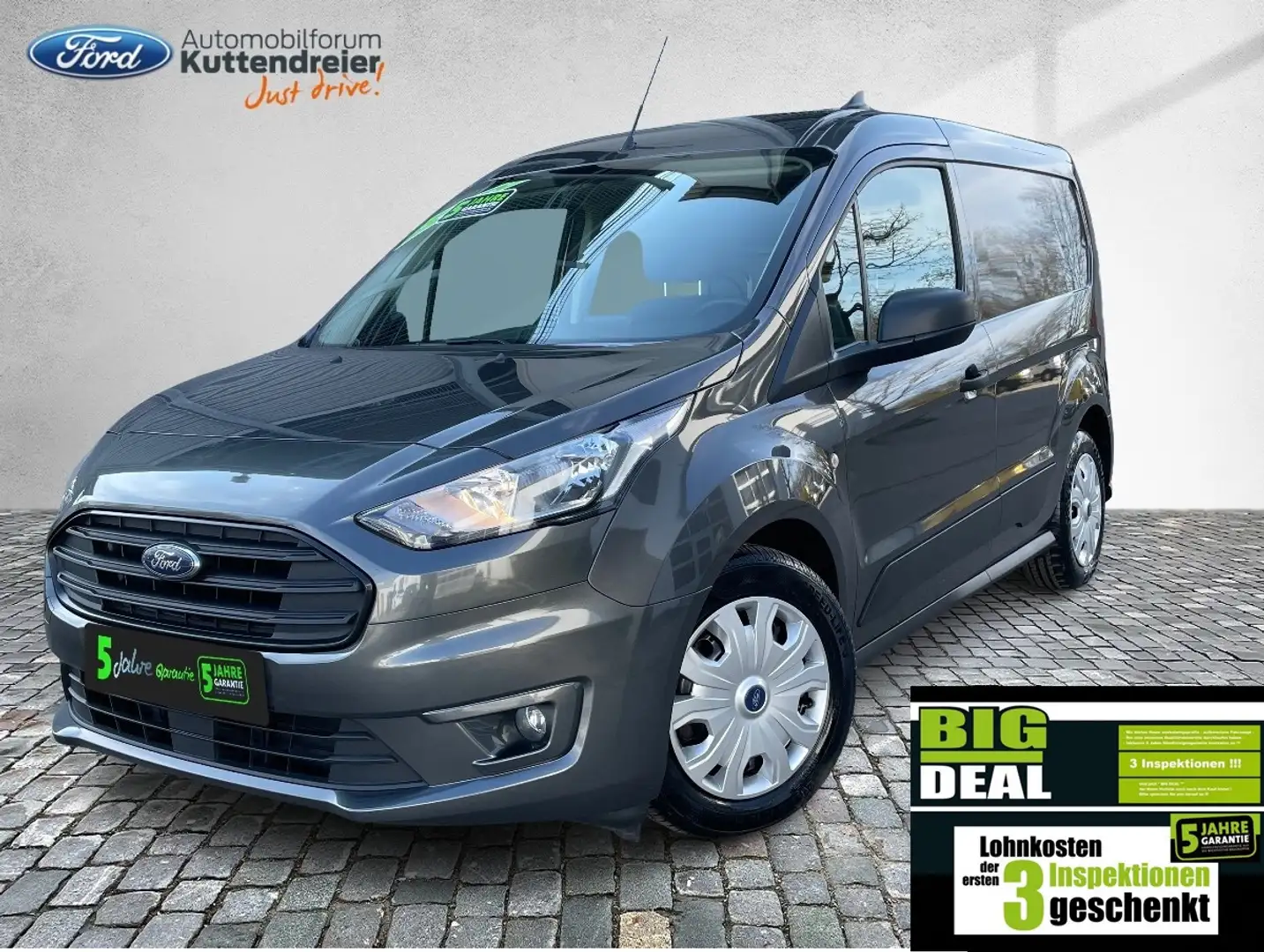 Ford Transit Connect Kasten L1 Trend Navi App, Kamera Šedá - 1