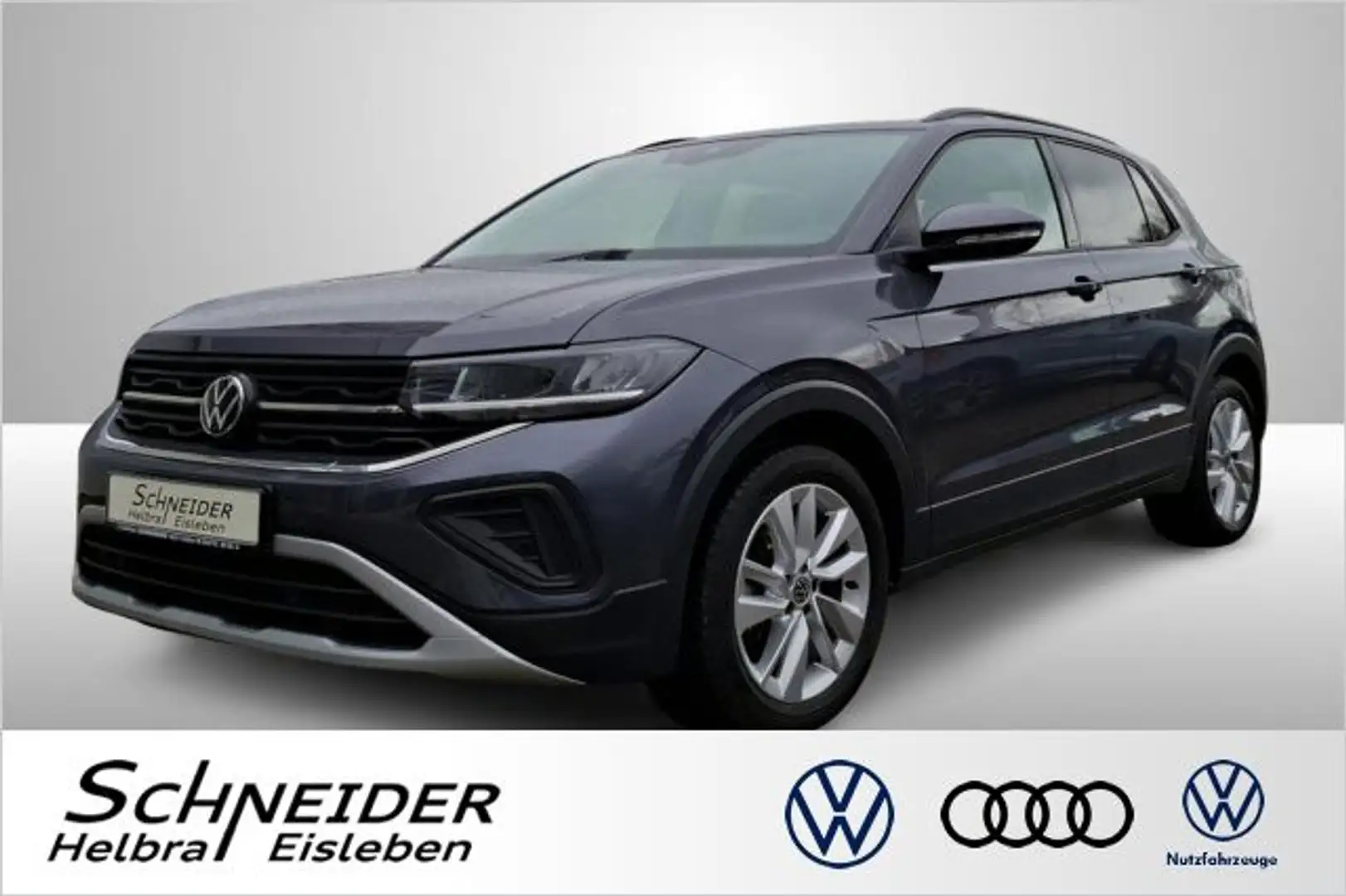 Volkswagen T-Cross 1.0 TSI DSG LIFE KLIMA+SHZ+CAM Bluetooth Grau - 1