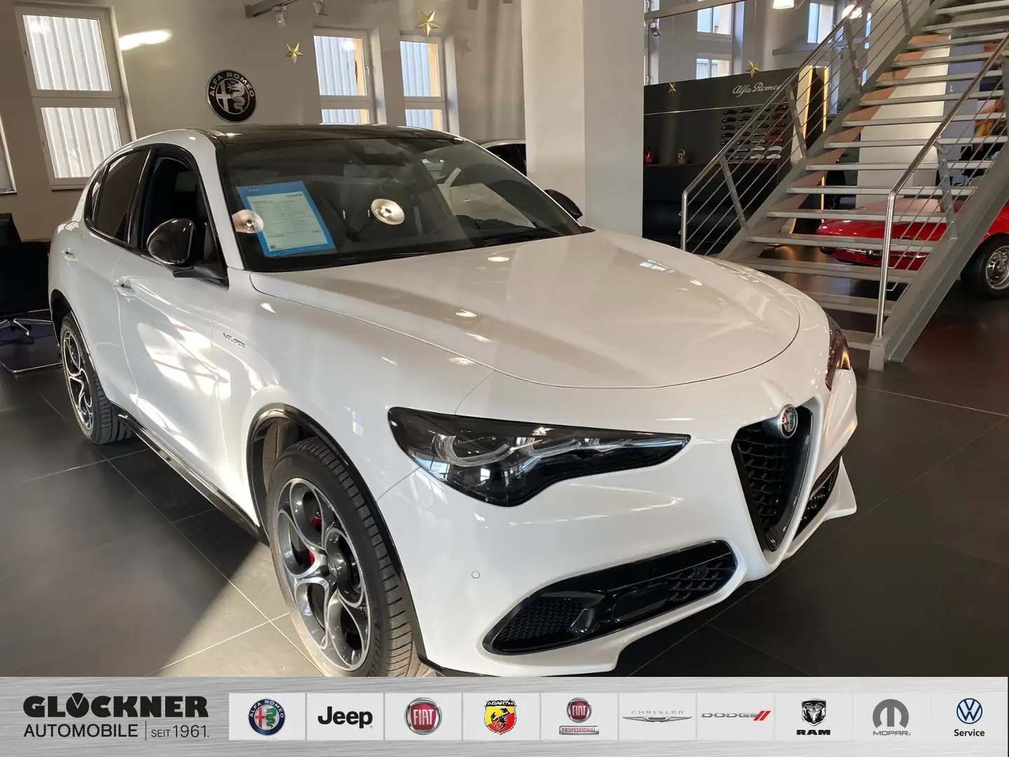 Alfa Romeo Stelvio VELOCE 2.2 Diesel  Q4 Weiß - 1
