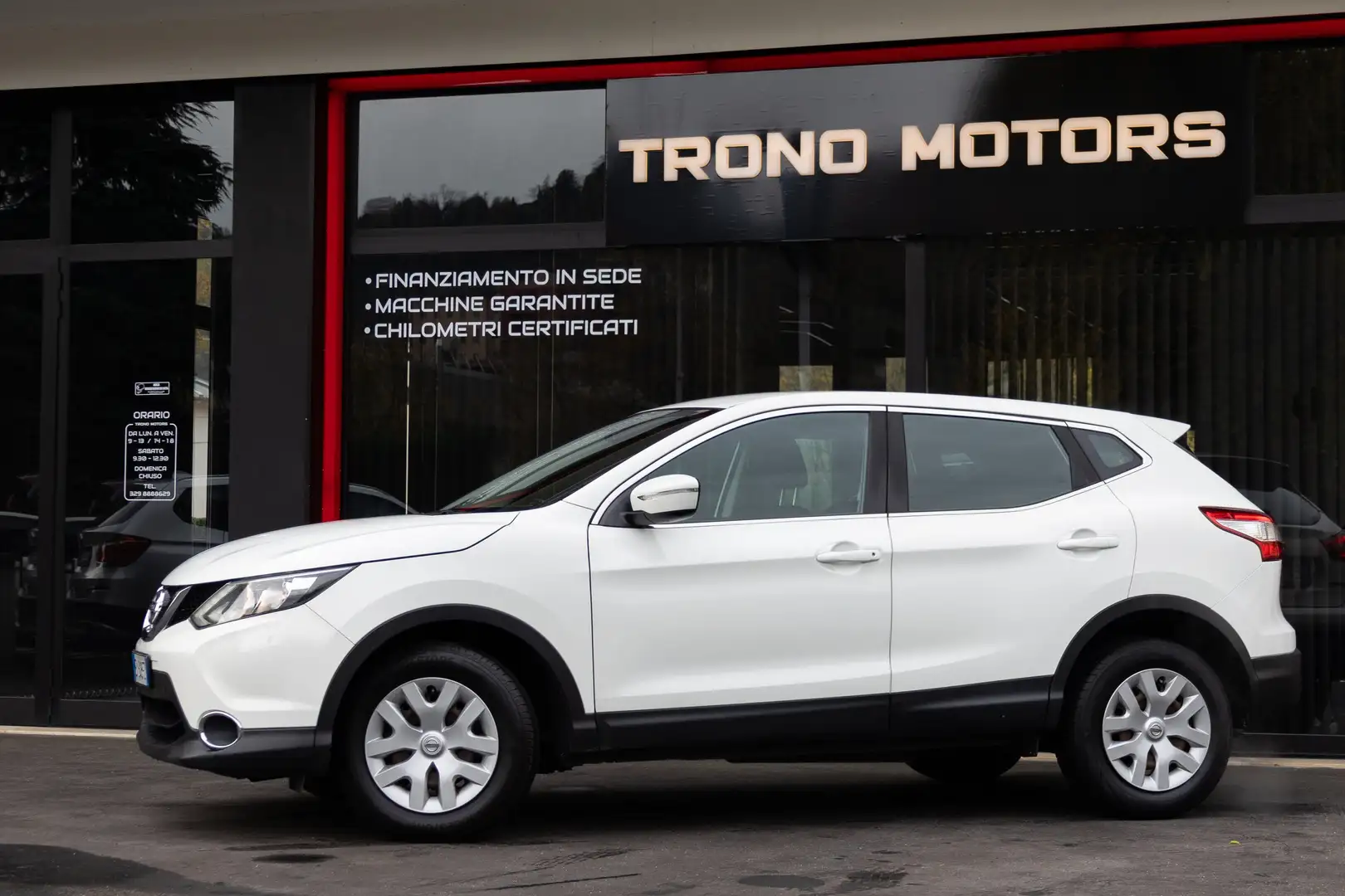 Nissan Qashqai Qashqai II 2014 1.2 dig-t Visia 115cv Bianco - 2