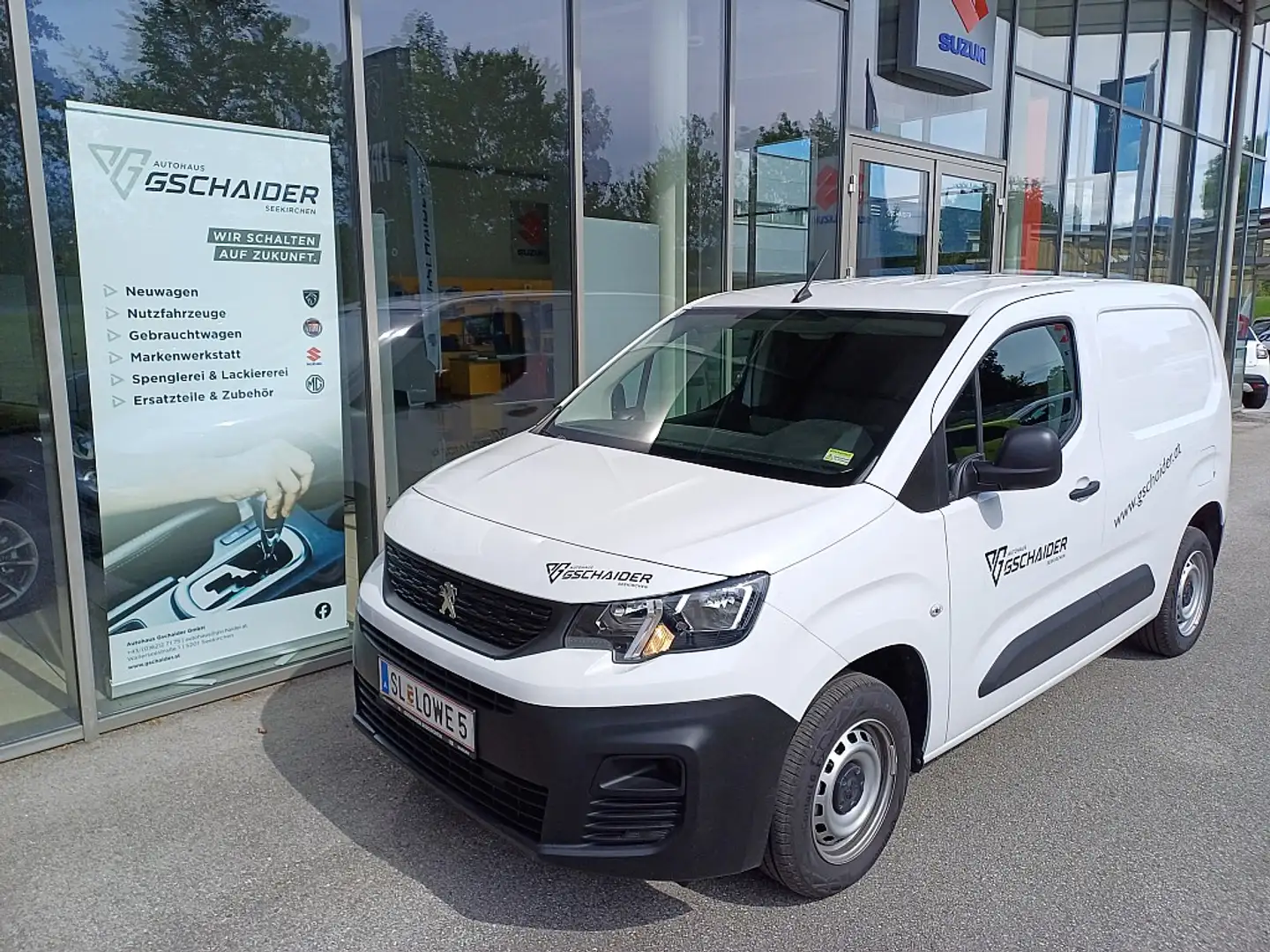 Peugeot Partner Partner Premium LKW ST BHDI 100 inkl. AHK Partn... Weiß - 2