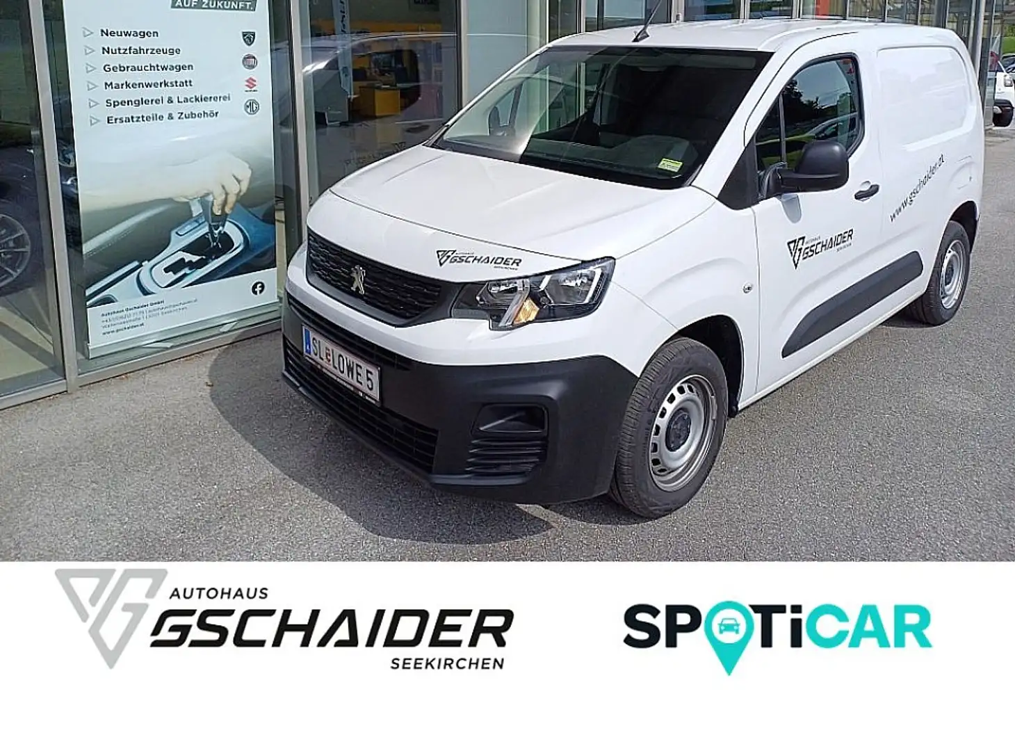 Peugeot Partner Partner Premium LKW ST BHDI 100 inkl. AHK Partn... Weiß - 1