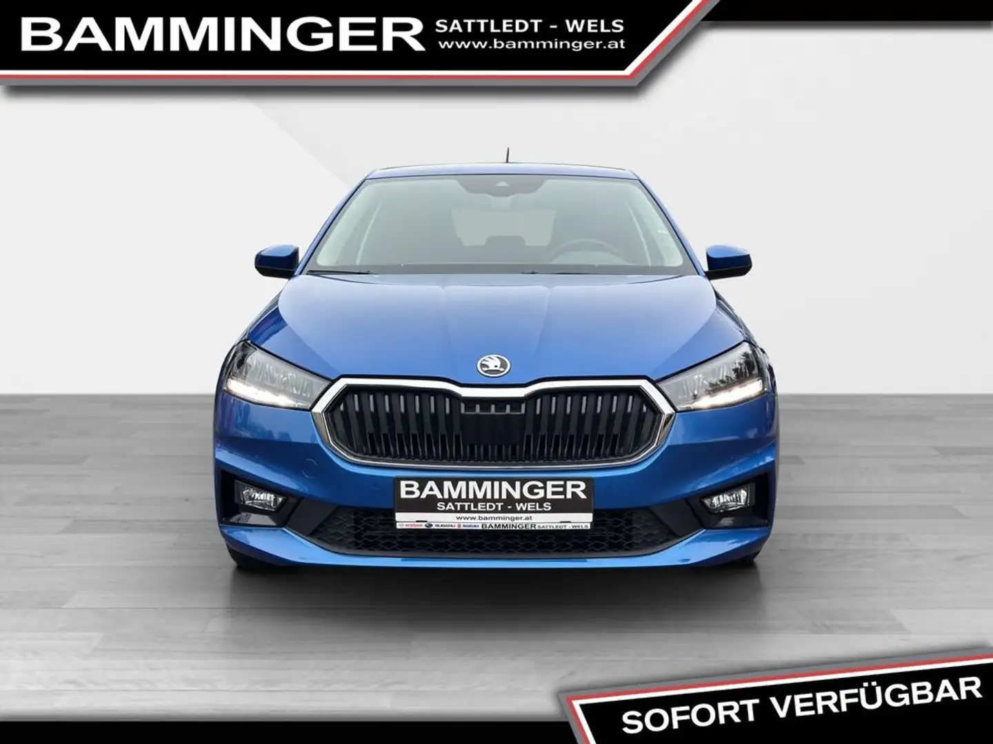 Skoda Fabia 1.0 TSI Style Blau - 2