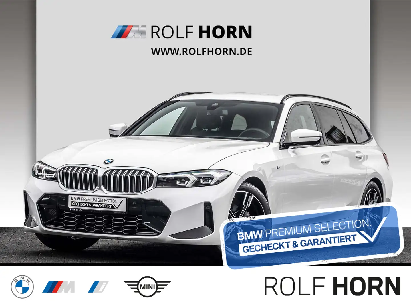 BMW 318 i Touring M Sportpaket *Facelift* AHK Navi Weiß - 1