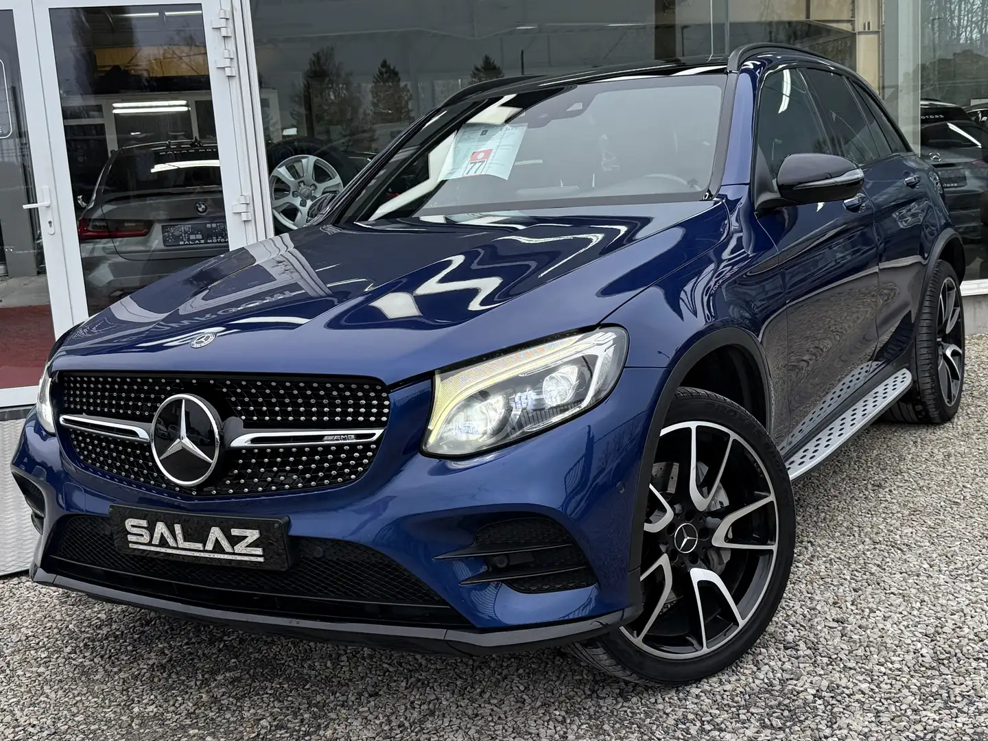 Mercedes-Benz GLC 43 AMG GLC 43 AMG 4-Matic_TOIT PANO_CUIR_J21_CUIR Bleu - 2
