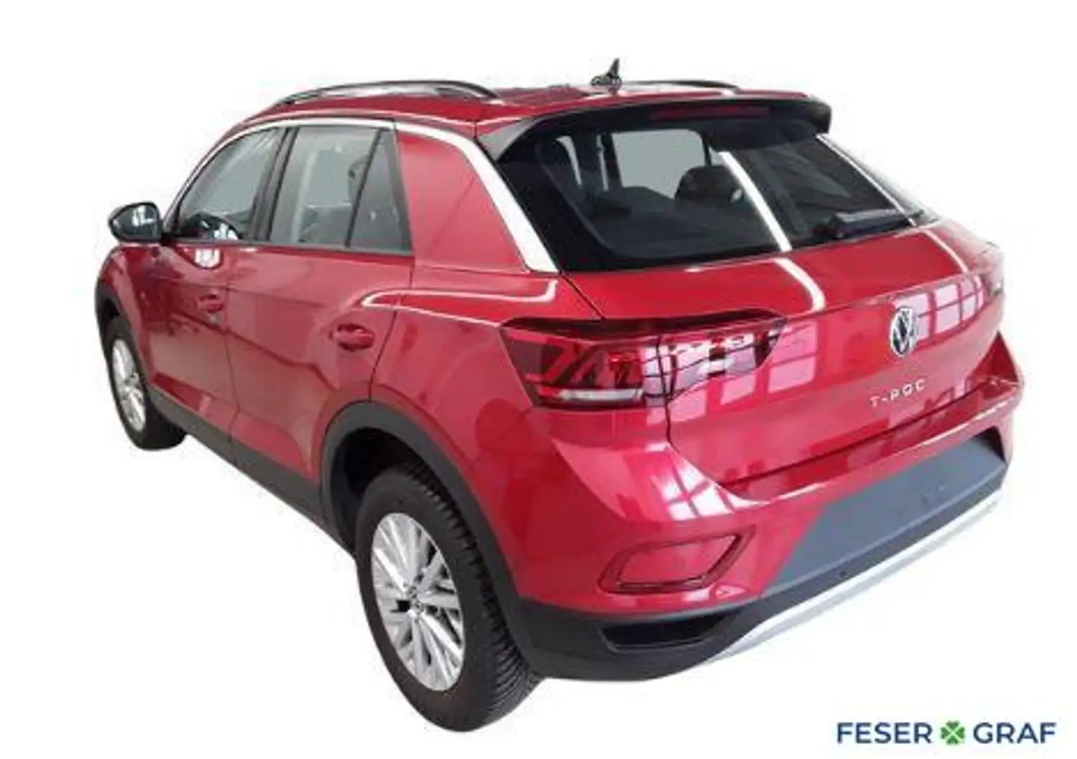 Volkswagen T-Roc Life 1.0 TSI Navi LED SiHz DigiCockpit Rot - 2