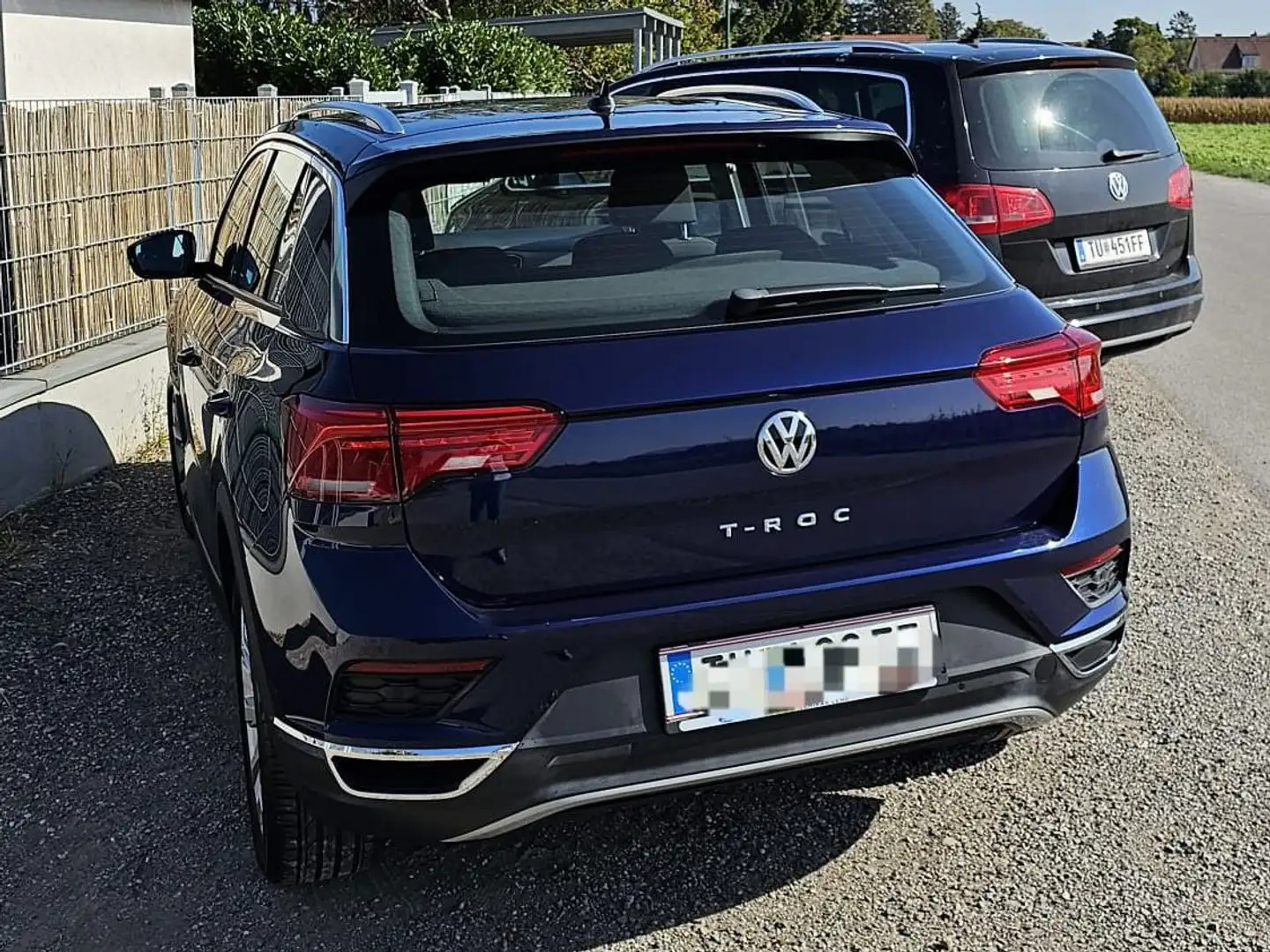 Volkswagen T-Roc Blau - 2