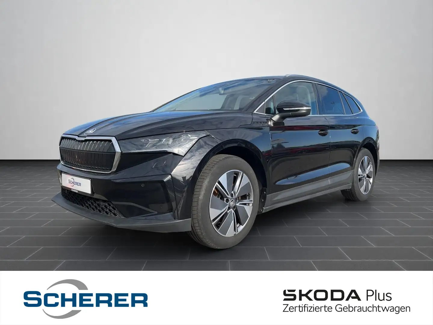 Skoda Enyaq iV 60 Loft LED WÄRMEPUMPE RFK ACC Schwarz - 1