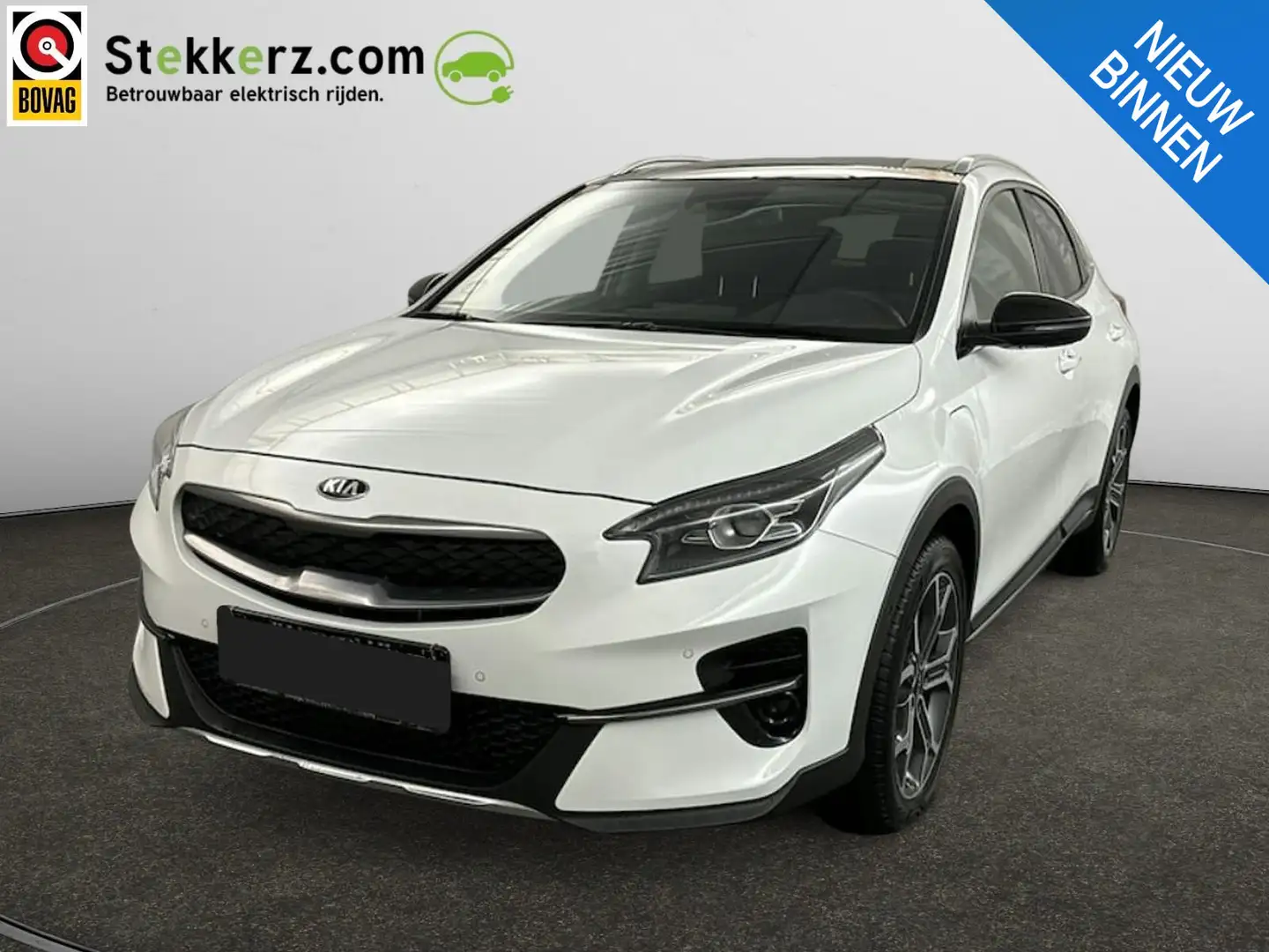 Kia XCeed 1.6 GDi PHEV DynamicLine 18 inch. LM, Aut. achterk Blanc - 1