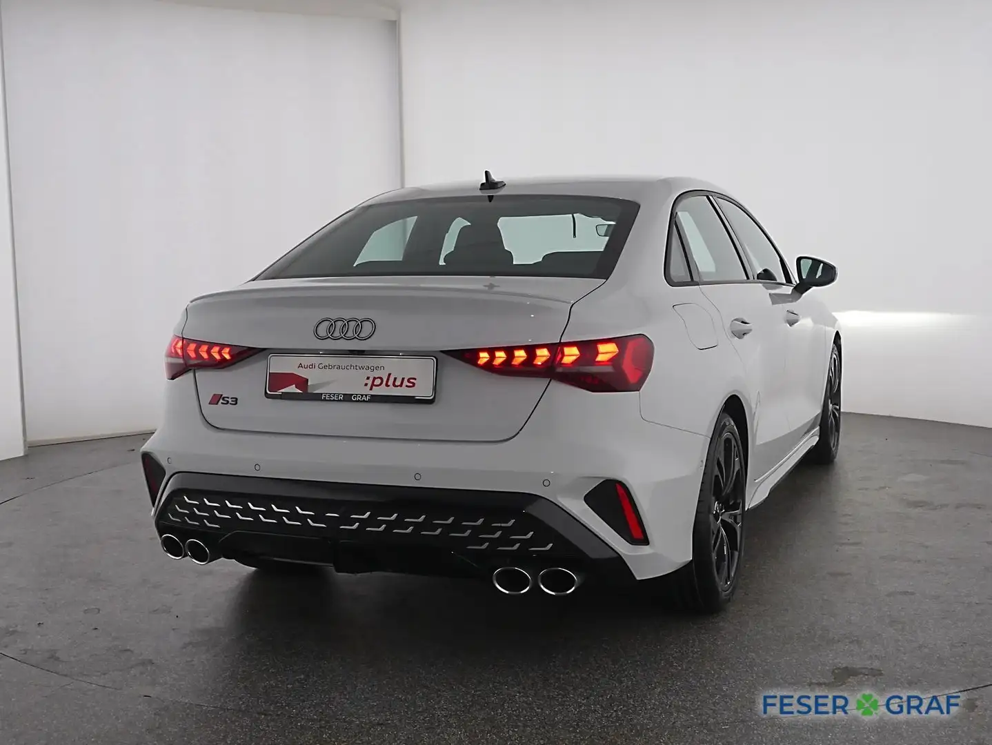 Audi S3 Limousine 2.0TFSI S tronic Matrix/Sitzhzg. Weiß - 2