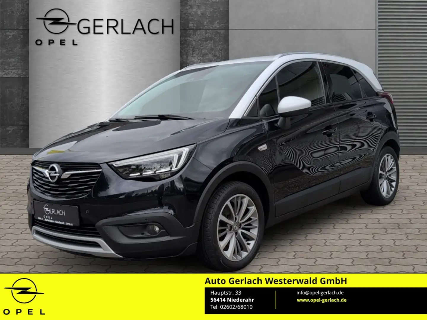 Opel Crossland INNOVATION 1.2 Turbo EU6d HUD AHK-abnehmbar Navi L Blau - 1