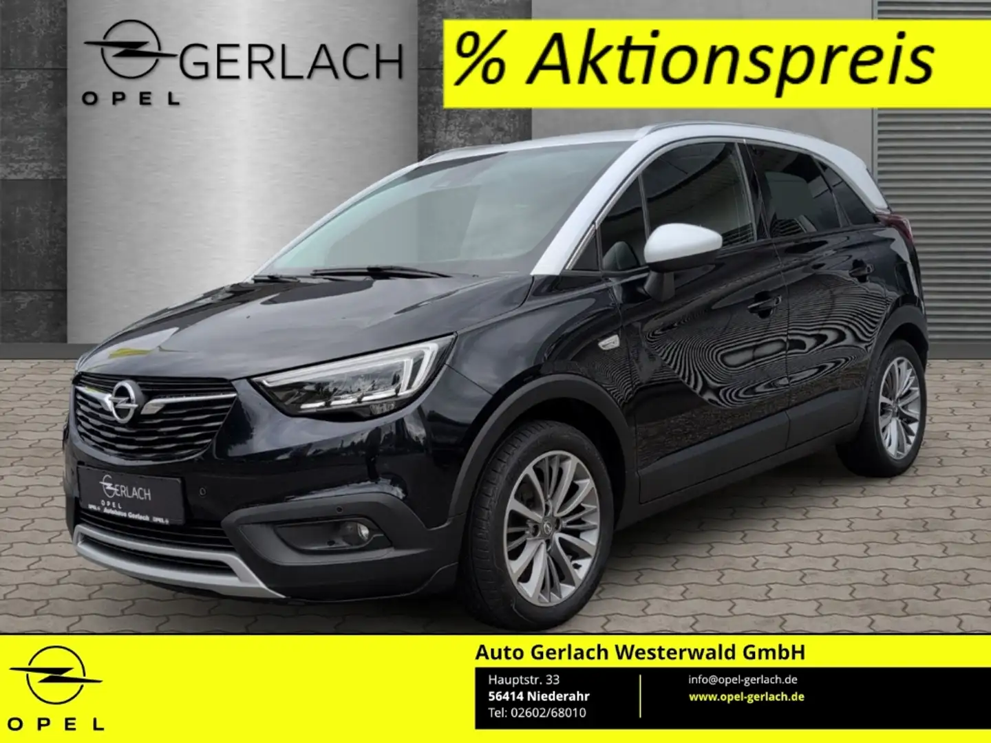 Opel Crossland INNOVATION 1.2 Turbo EU6d HUD AHK-abnehmbar Navi L Blau - 1