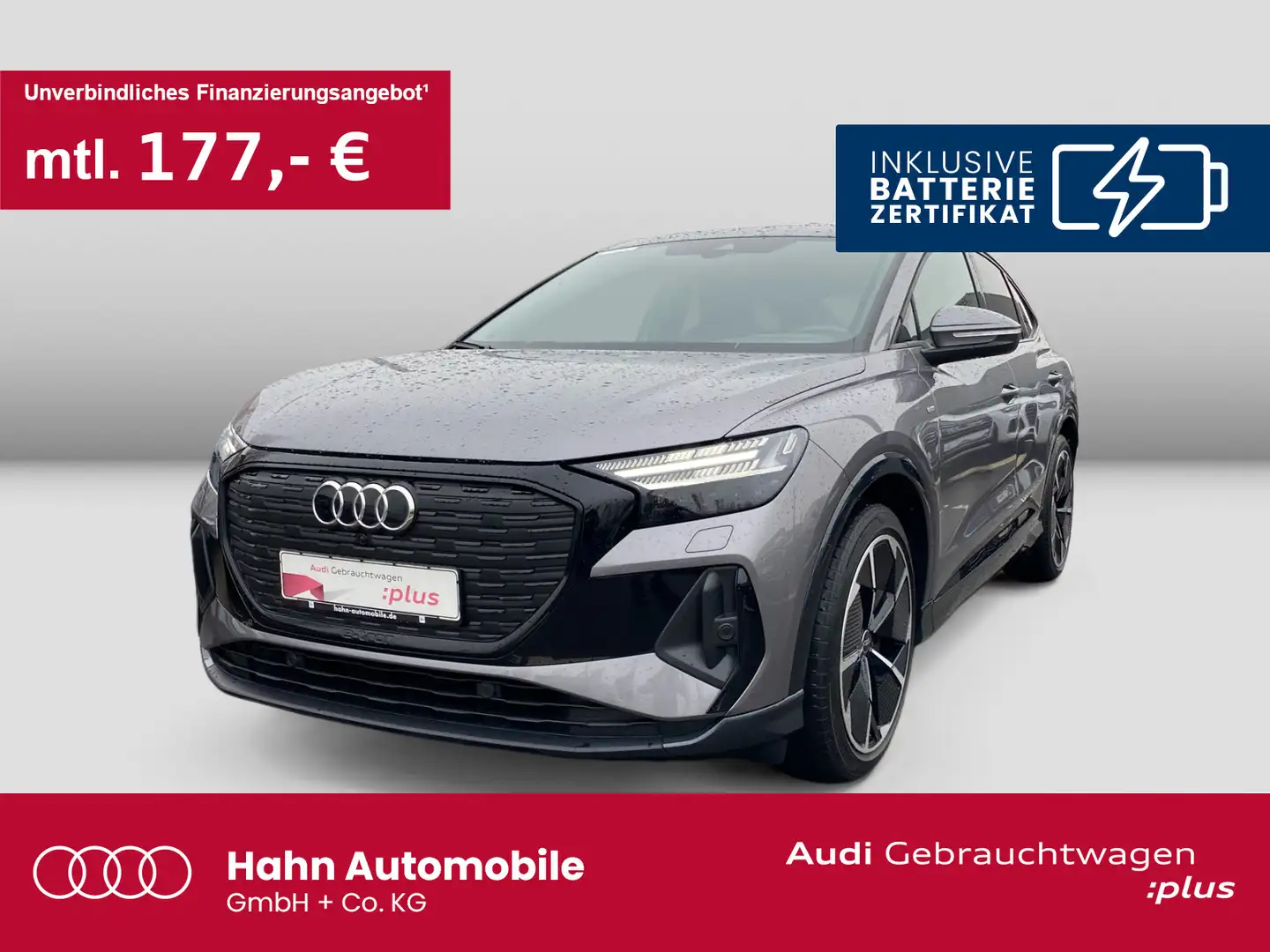 Audi Q4 e-tron Q4 Sportback 50 e-tron qua S-Line S-Trc HUD Virt Gris - 1
