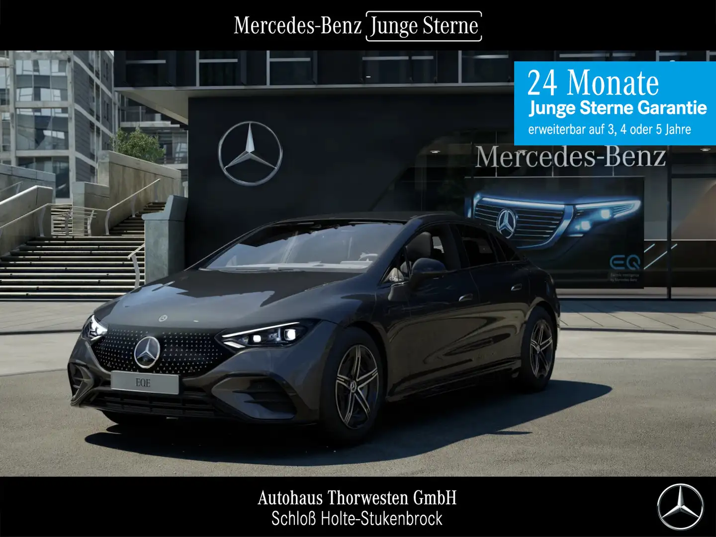 Mercedes-Benz EQE 300 EQE 300 AMG Line Premium DIGITAL LIGHT AHK Grey - 1