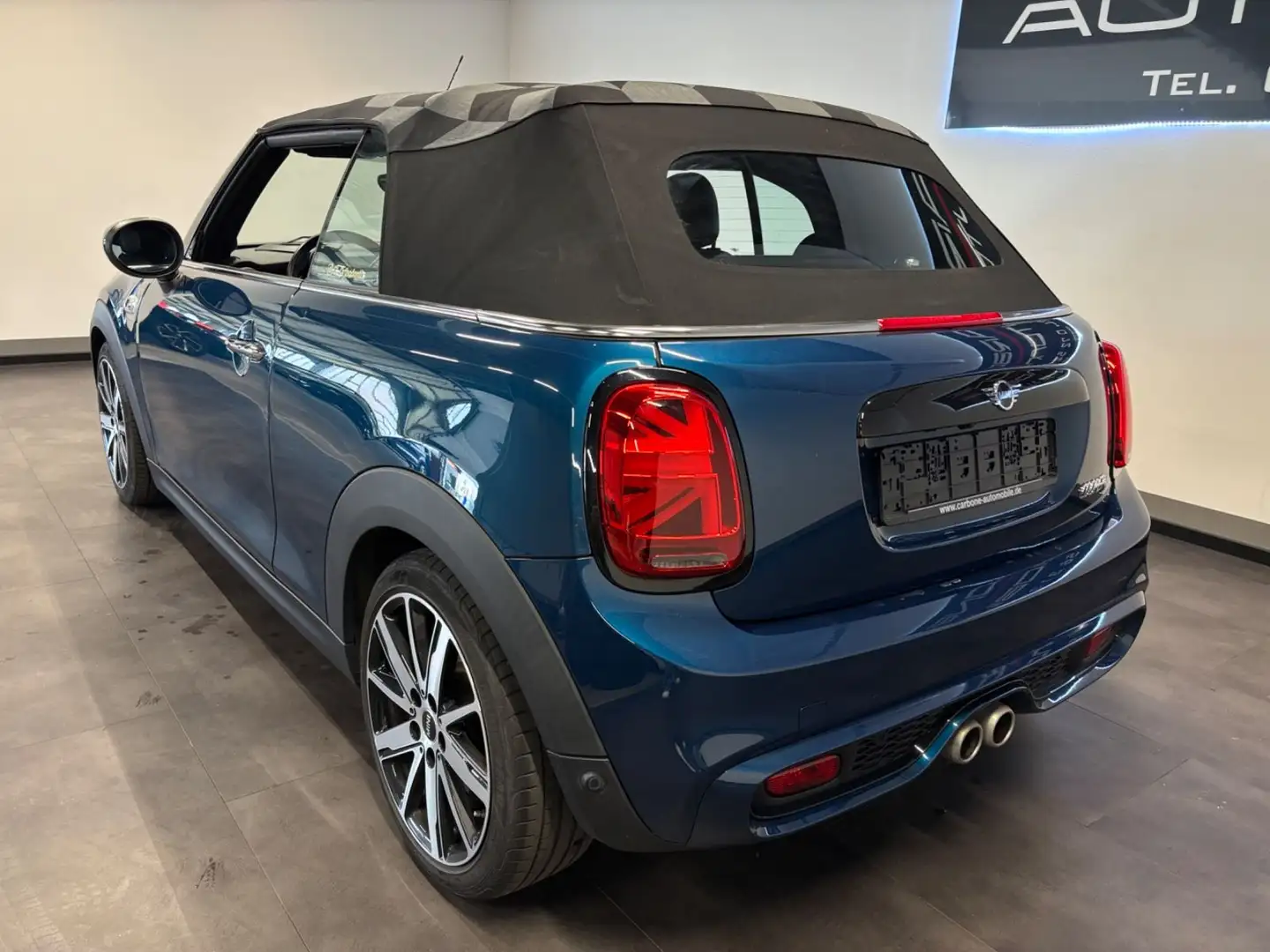 MINI Cooper S Cabrio Sidewalk Trim Bleu - 2