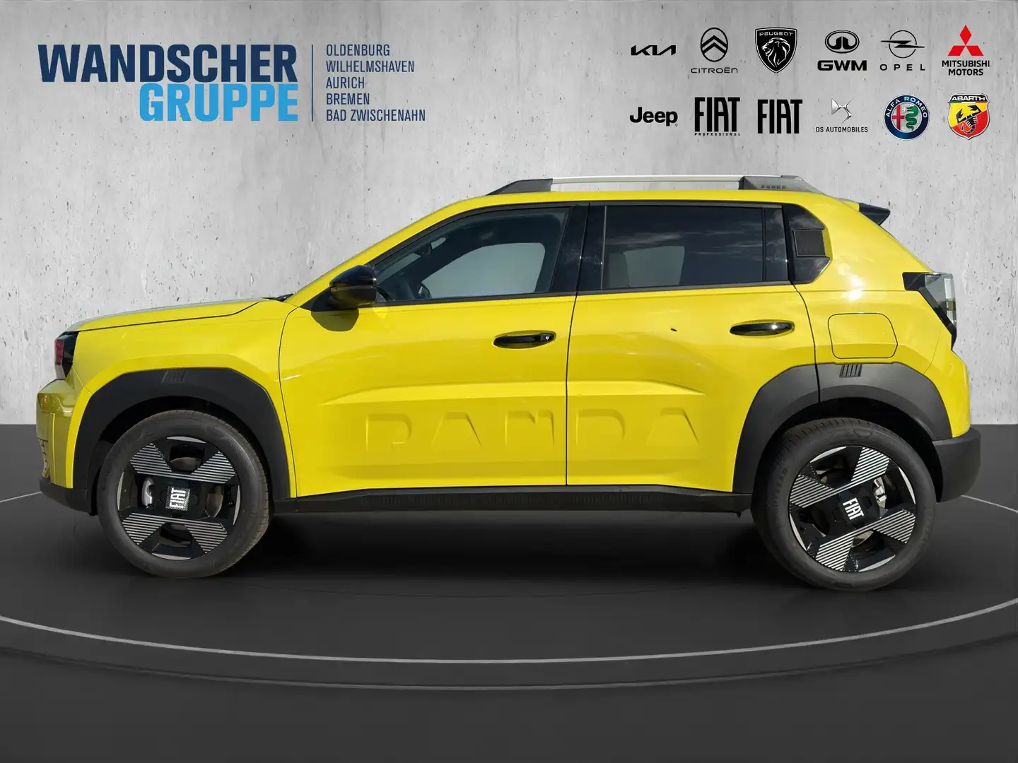 Fiat Grande Panda LA PRIMA Hybrid 1.2 eDCT *SHZ* Żółty - 2