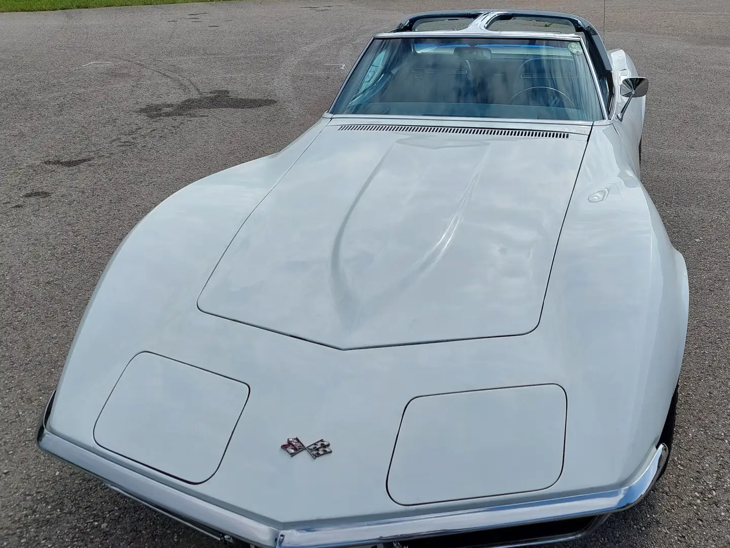 Corvette C3 Chromebumper Targa Білий - 2