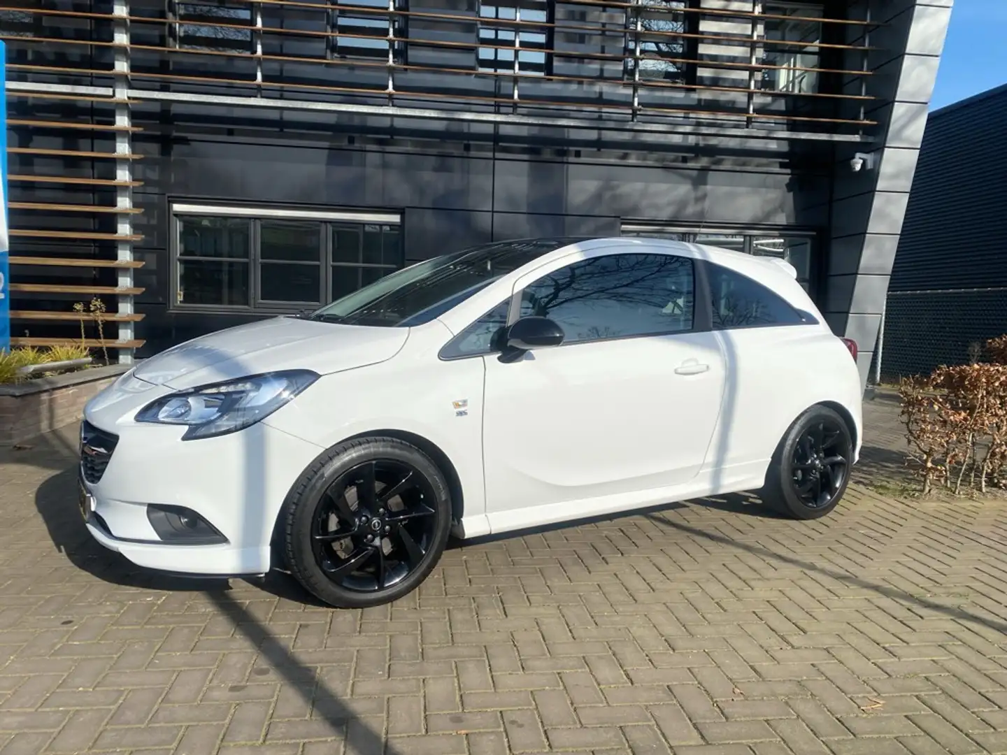 Opel Corsa 1.0 Turbo Bl Roof Ed airco/garantie/afleverbeurt/2 Wit - 2