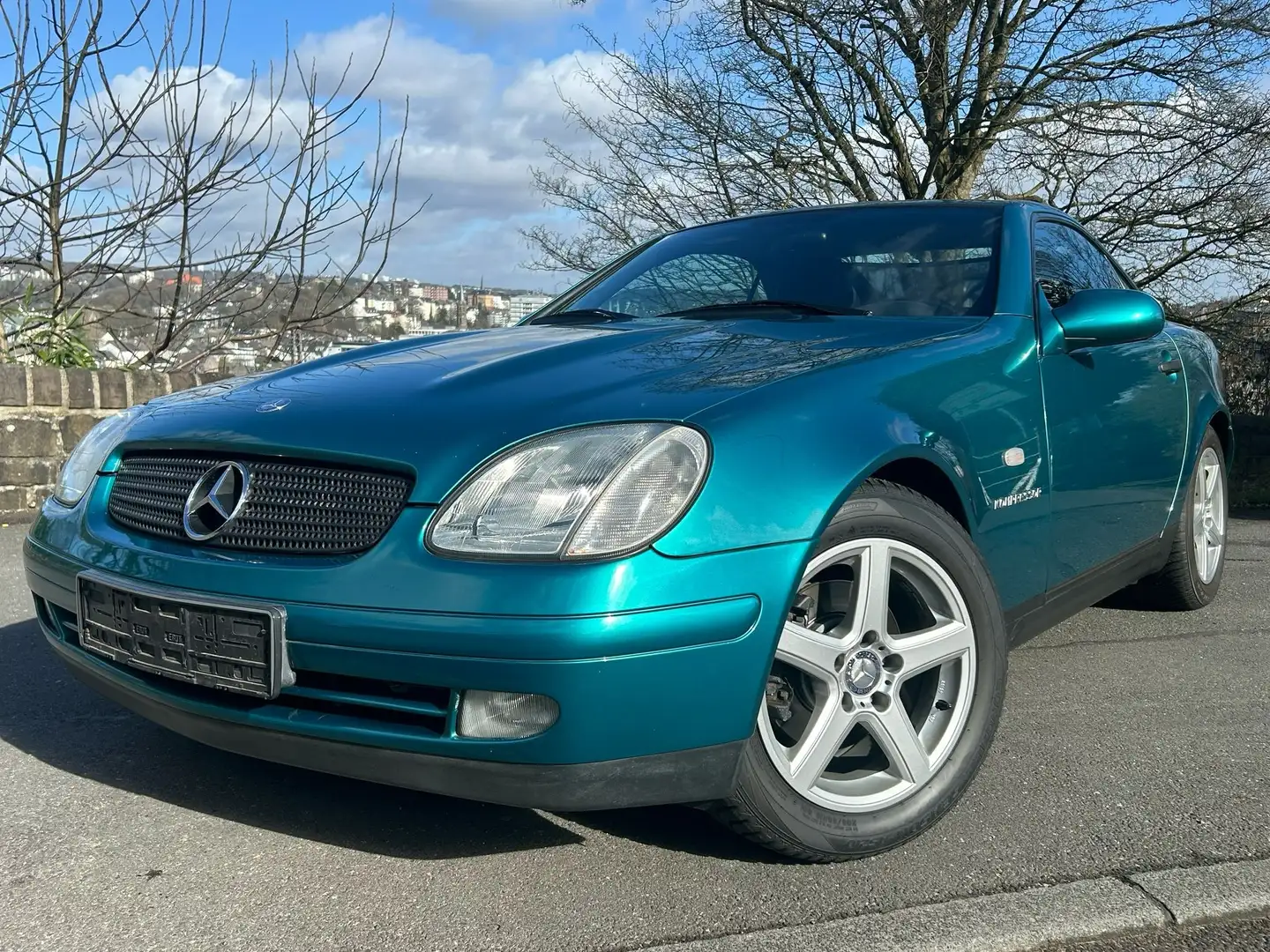 Mercedes-Benz SLK 230 Kompressor Aut. Leder/Klima/3.Hand Grün - 2