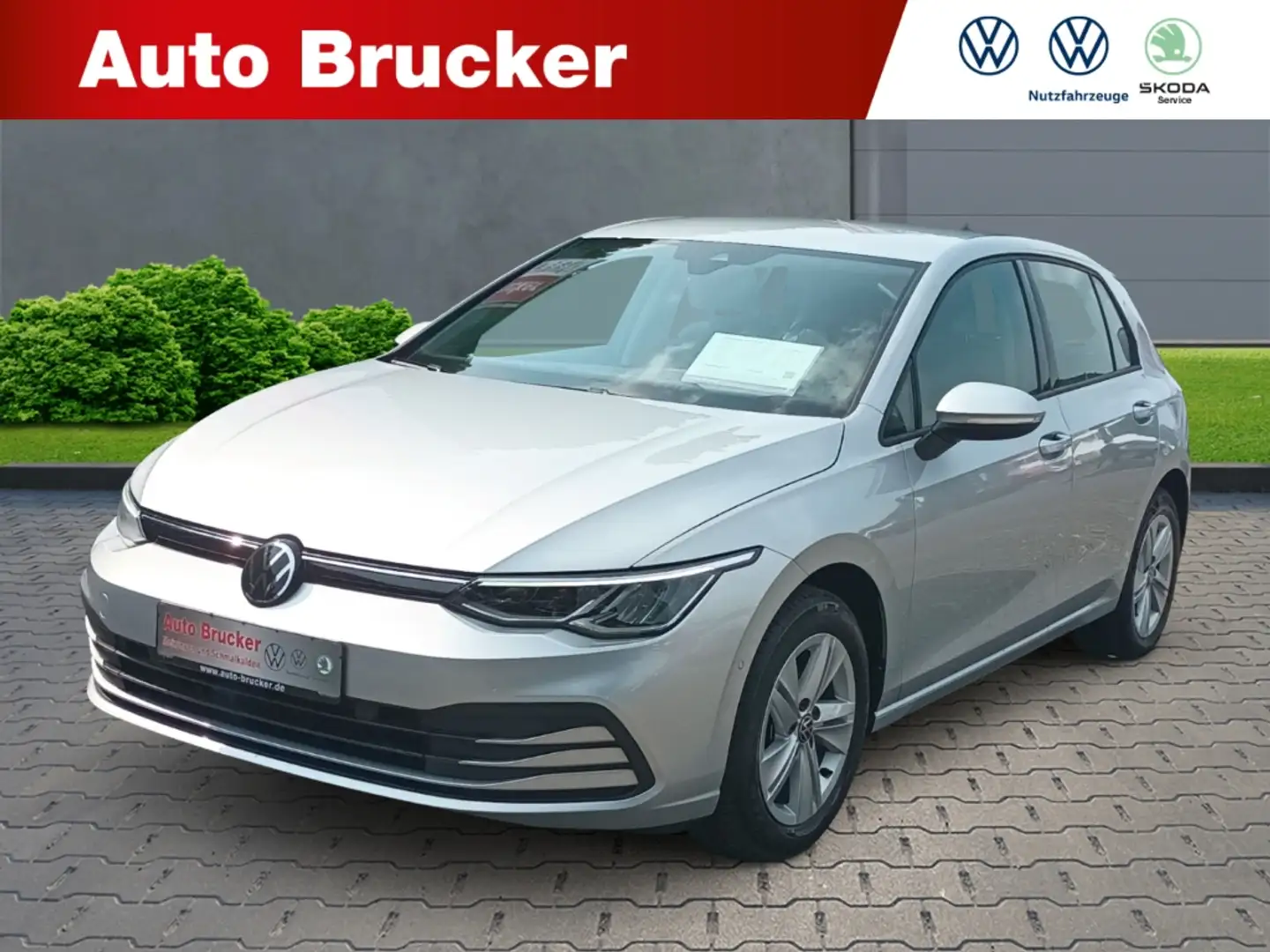 Volkswagen Golf VIII Life 1.0 TSI +Totwinkelassistent+Sitzheizung+ Silber - 1