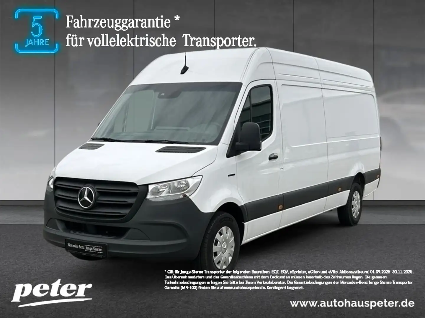 Mercedes-Benz eSprinter Sprinter 414 Kasten HD HV Akku 113 KWh+ Blanc - 1