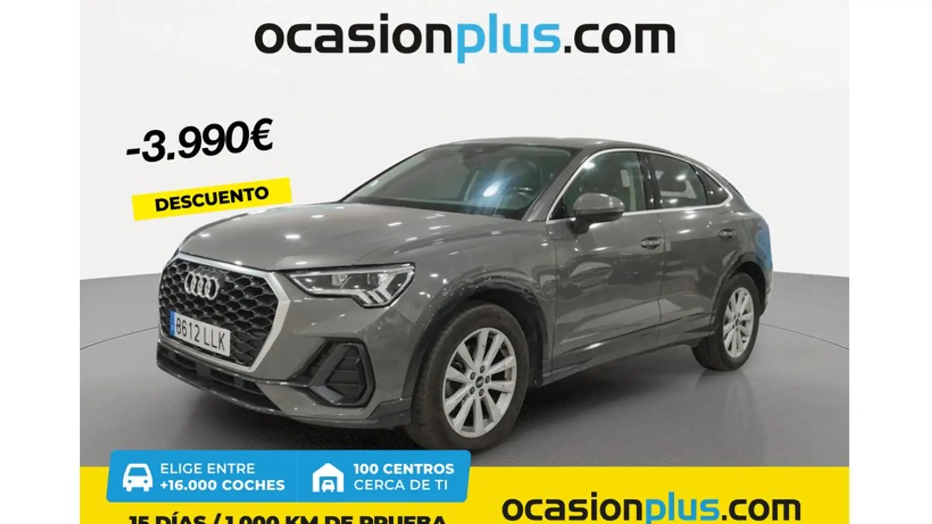 Audi Q3 Sportback 35 TFSI Advanced S tronic Grijs - 1
