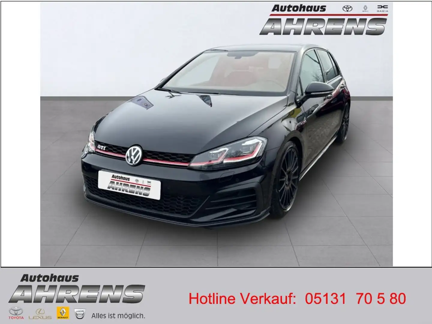 Volkswagen Golf GTI +REMUS+OZ Super Tourismo+ACC+SHZ+LED+8-fach be Noir - 1