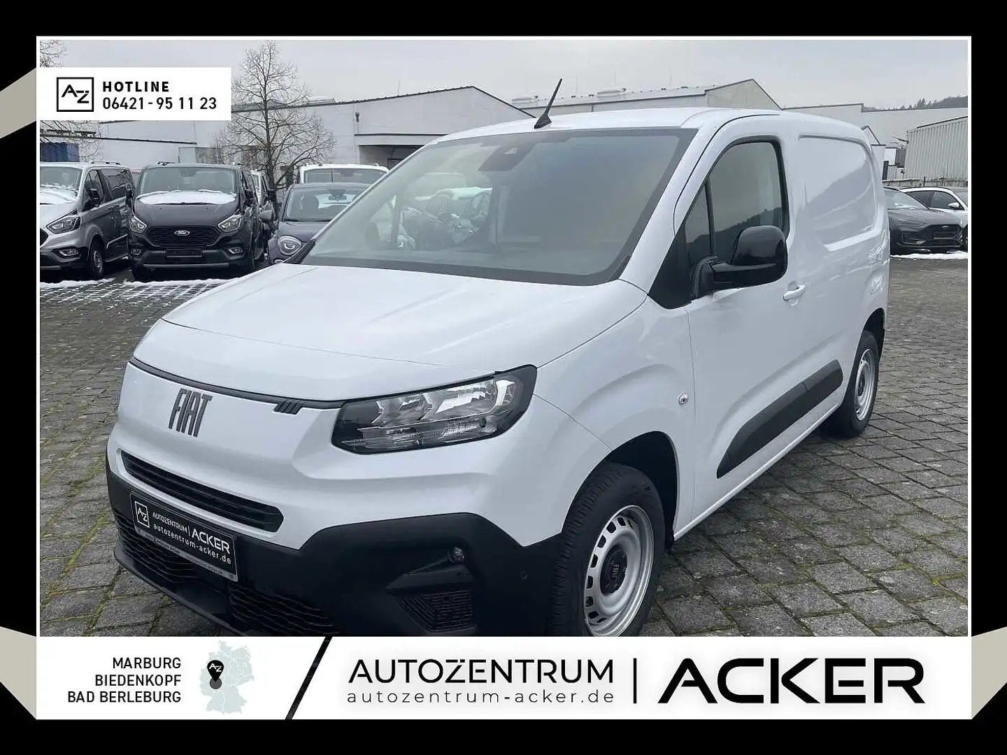 Fiat Doblo 1.5 BlueHDi L1 Klima/NSW -28%* Weiß - 1