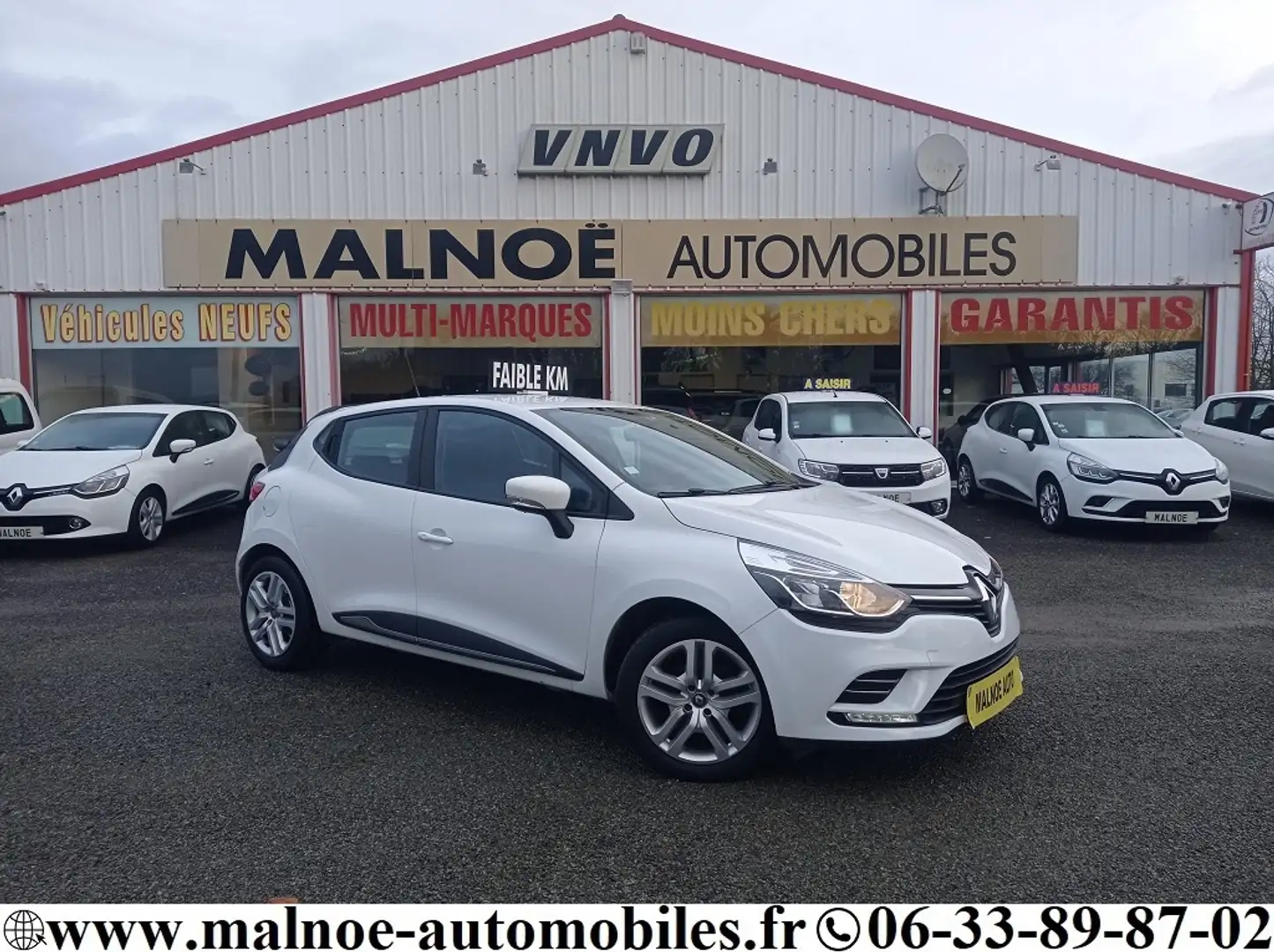 Renault Clio 0.9 TCE 90CH ZEN + OPTIONS Blanc - 1