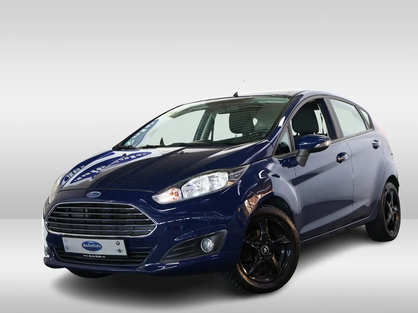 Ford Fiesta 1.0 EcoBoost Titanium AUTOMAAT BT AIRCO LMV '14 Azul - 1