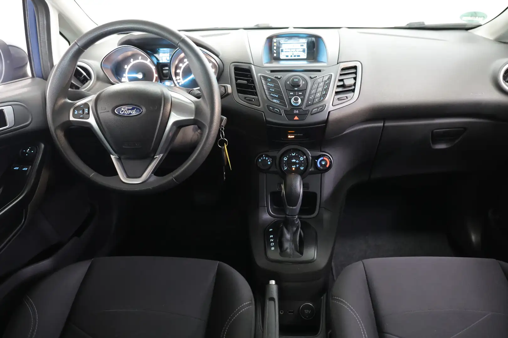 Ford Fiesta 1.0 EcoBoost Titanium AUTOMAAT BT AIRCO LMV '14 Blau - 2