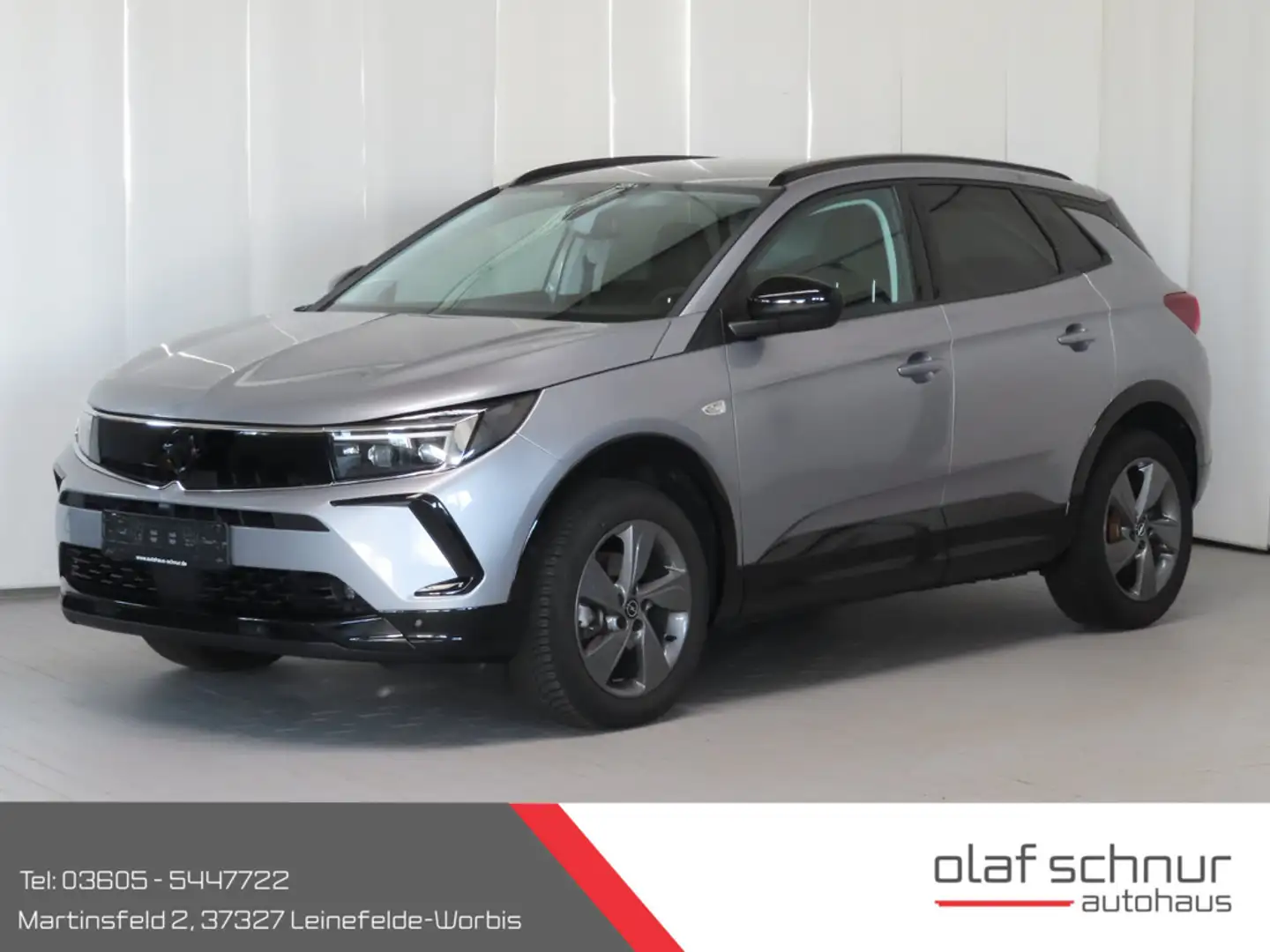 Opel Grandland 1.2 GS Line Gris - 1
