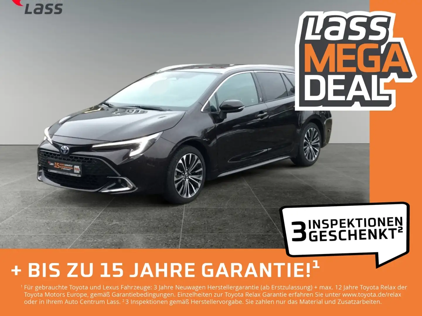 Toyota Corolla TS 1.8 Hybrid Team D +Technikpaket+Navi Brown - 1