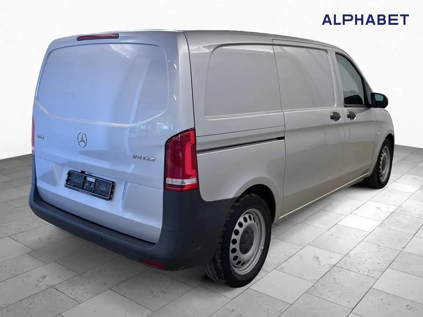 Mercedes-Benz Vito Kasten 114 CDI RWD kompakt|SORTIMO REGALE Silver - 2