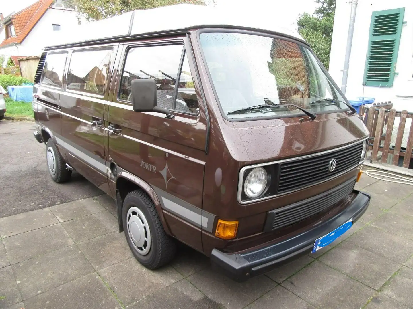 Volkswagen T3 Westfalia Joker 1.6D  H Oldtimer Top Zustand ! Braun - 2