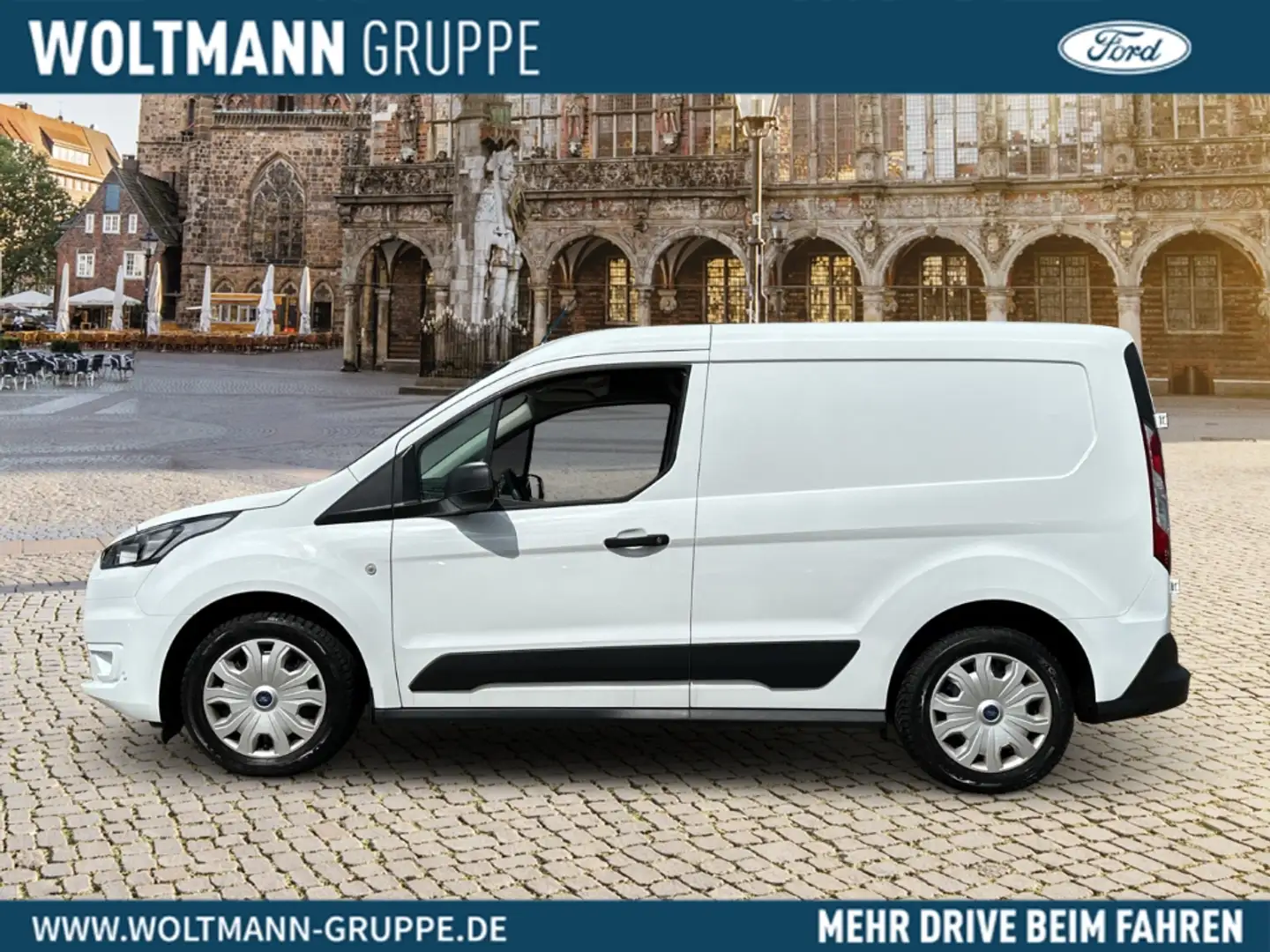 Ford Transit Connect Kasten Trend 1.5 EcoBlue EU6d DAB Notbremsass. Tel Weiß - 2