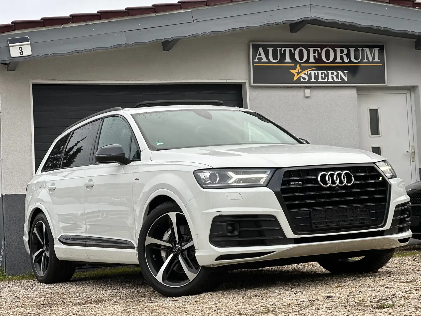Audi Q7 3.0 TDI quattro/7-Sitzer/Pano/BOSE/Martrix Weiß - 1
