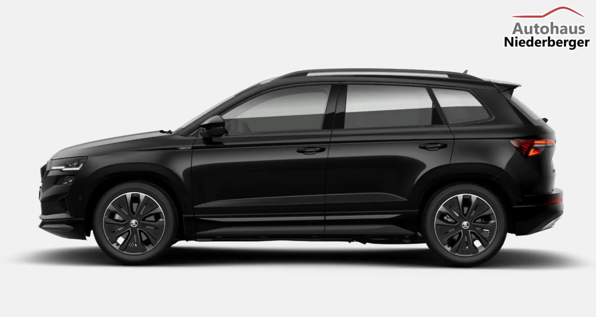 Skoda Karoq Sportline TSI 150 DSG Sportl Matrix Nav 360° Ca... Schwarz - 2