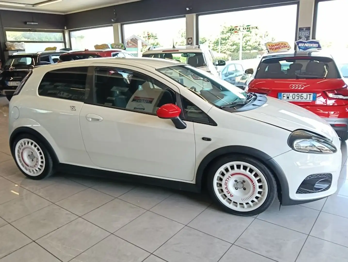 Abarth Grande Punto Grande Punto 1.4 t. t-jet 155cv 3p Weiß - 1