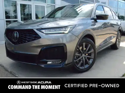 Gray 2025 Acura MDX SUV / Crossover All-Wheel Drive Automatic