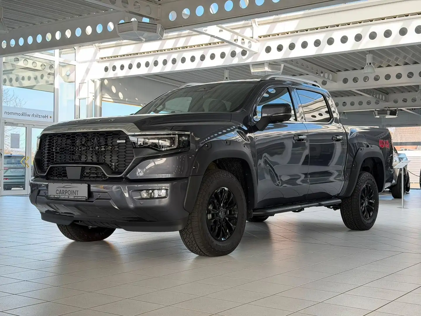 Foton 4 ULTRA Pickup 4x4 mit Vollausstattung Grau - 1