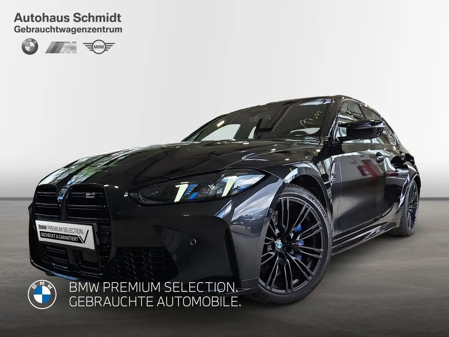 BMW M3 Competition *Facelift*H/K*Glasdach*Keyless*360*LC Schwarz - 1