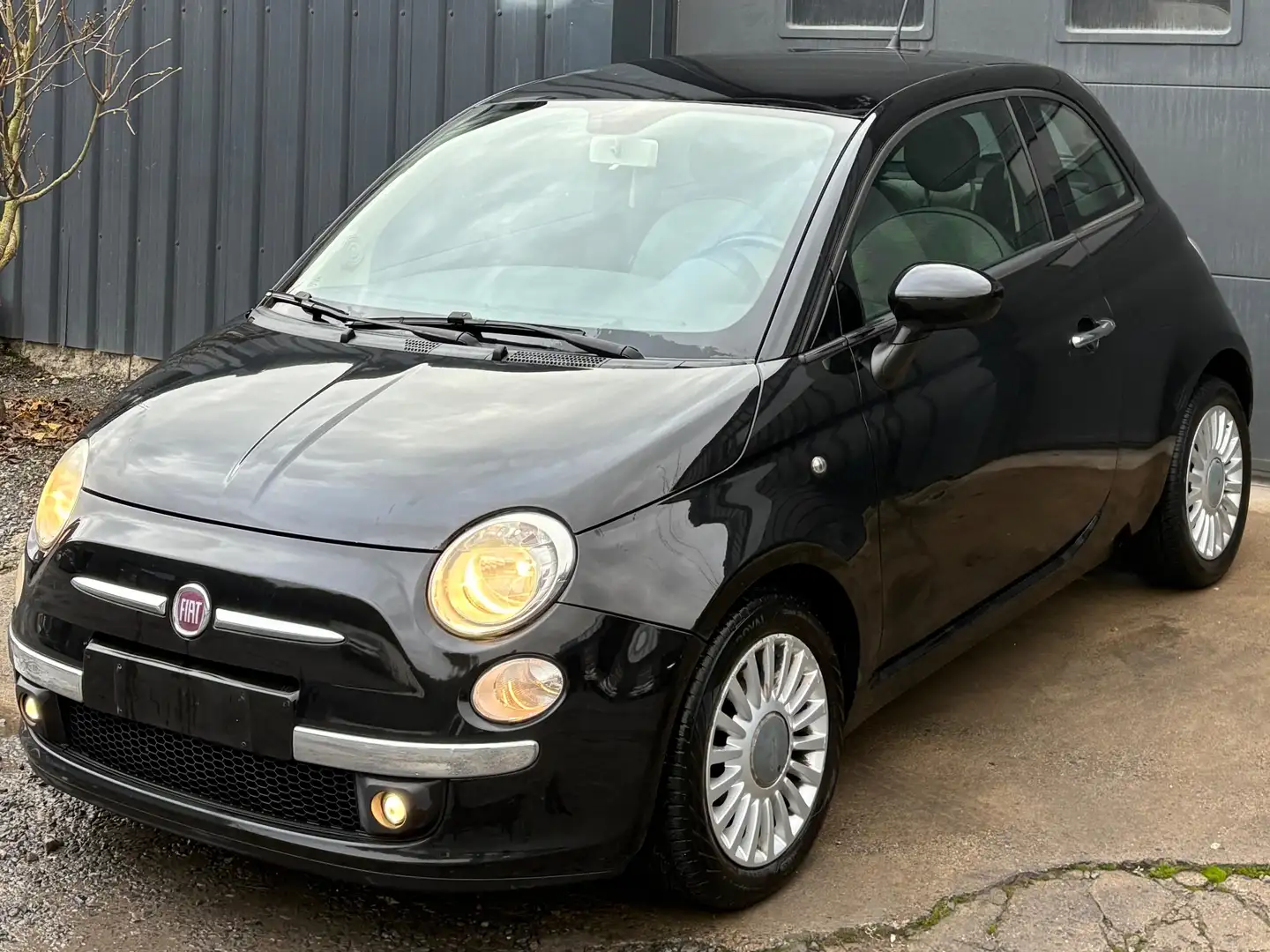 Fiat 500 500 1.2i Lounge Noir - 2
