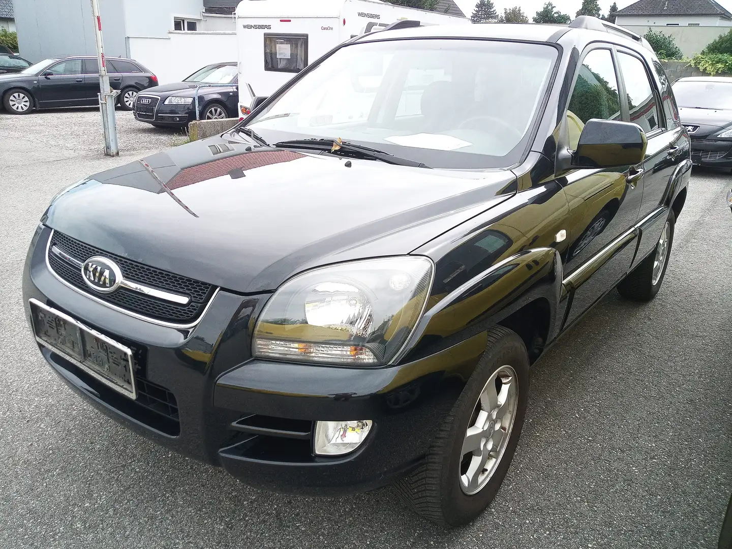 Kia Sportage Sportage "Cup" 2,0 LX DOHC 2WD 1.-Besitz Schwarz - 1