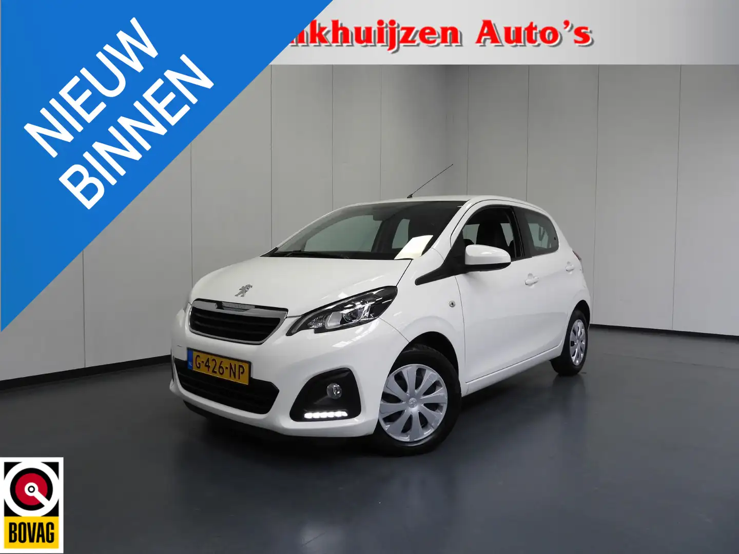 Peugeot 108 1.0 e-VTi Active Premium AIRCO/BLUETOOTH/PDC! Blanco - 1